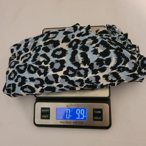 Michael Michael Kors Leopard Print Career Blouse sz S - Picture 2 of 7